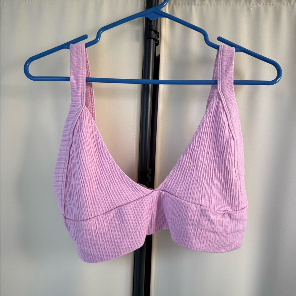 Urban Outfitters Lavender Ribbed Bralette